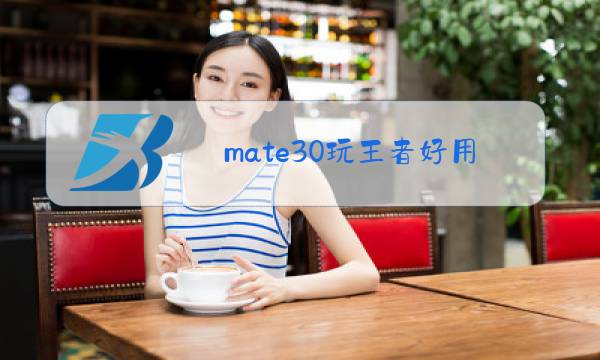 mate30玩王者好用吗图片