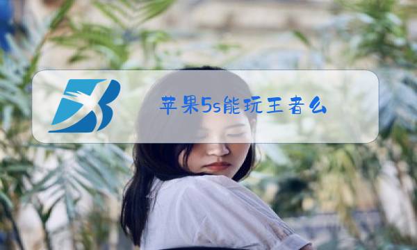 苹果5s能玩王者么图片