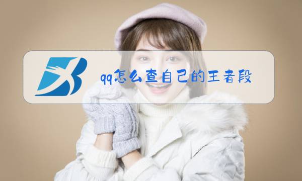 qq怎么查自己的王者段位图片
