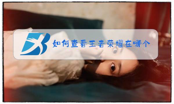 如何查看王者荣耀在哪个区图片