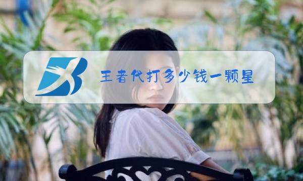 王者代打多少钱一颗星图片