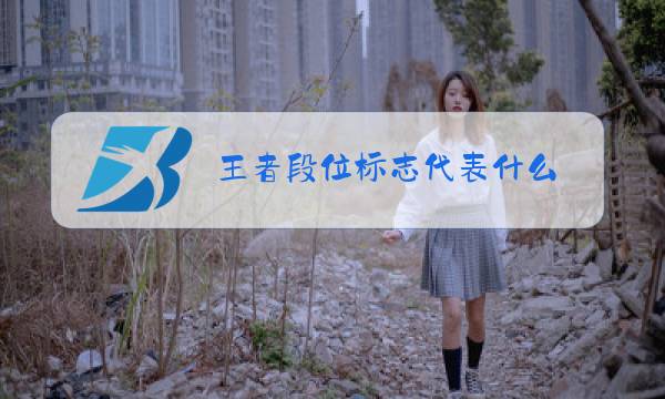 王者段位标志代表什么图片