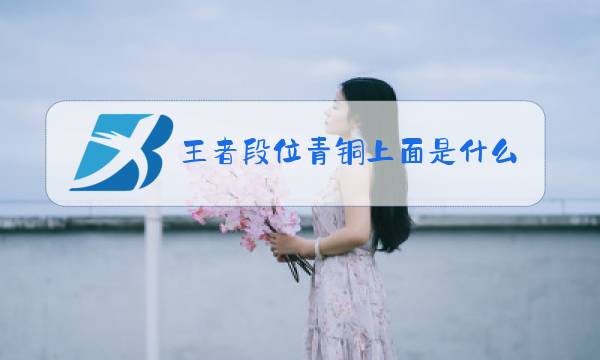 王者段位青铜上面是什么图片