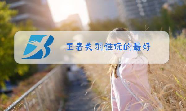 王者关羽谁玩的最好图片