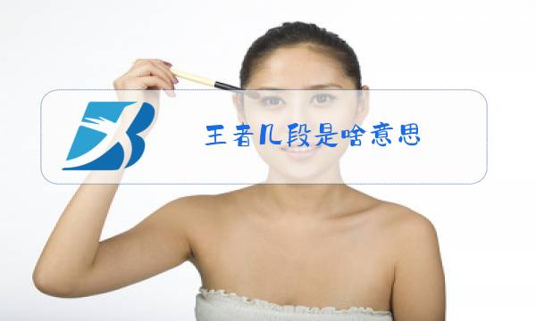 王者几段是啥意思图片