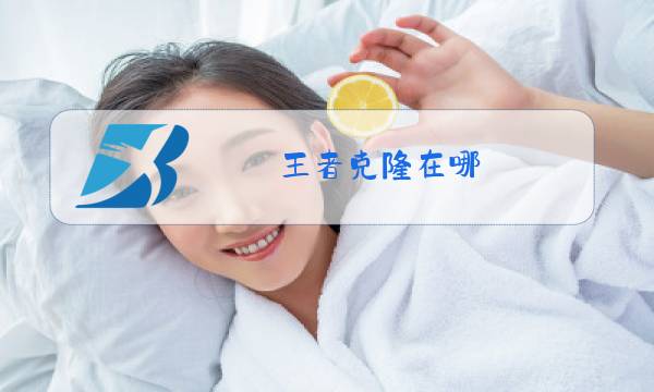 王者克隆在哪图片