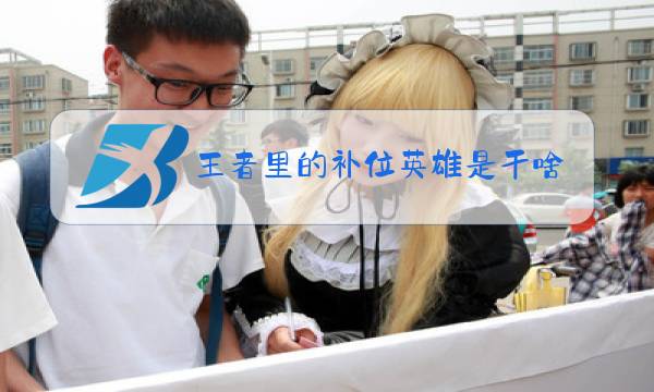 王者里的补位英雄是干啥的图片