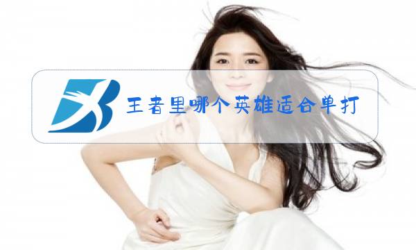 王者里哪个英雄适合单打独斗图片