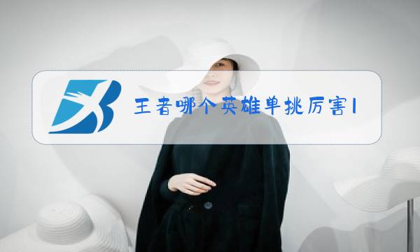 王者哪个英雄单挑厉害1v12020图片