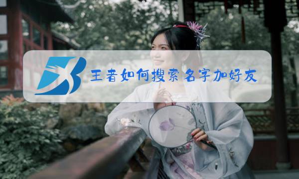 王者如何搜索名字加好友