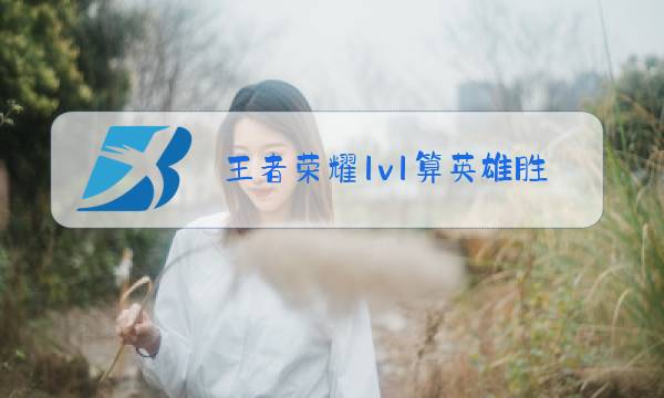 王者荣耀1v1算英雄胜率吗图片