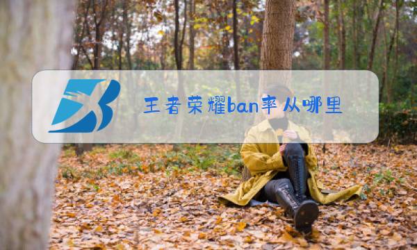 王者荣耀ban率从哪里看图片