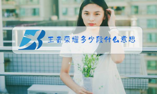 王者荣耀多少段什么意思