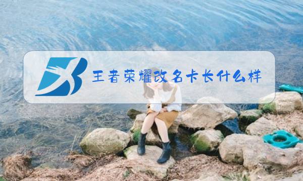 王者荣耀改名卡长什么样子图片