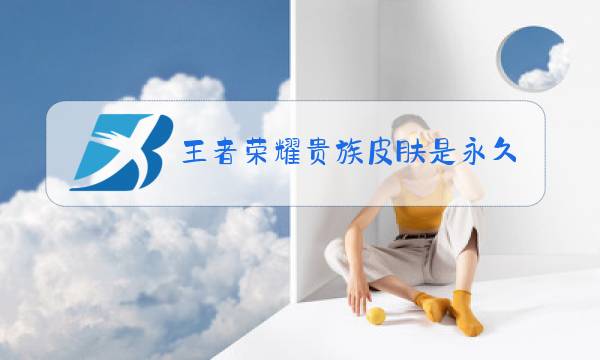 王者荣耀贵族皮肤是永久的吗图片