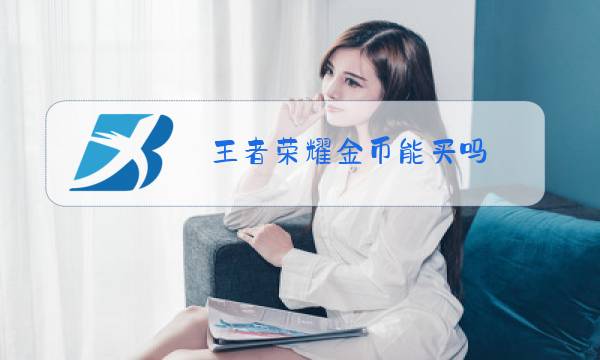 王者荣耀金币能买吗图片