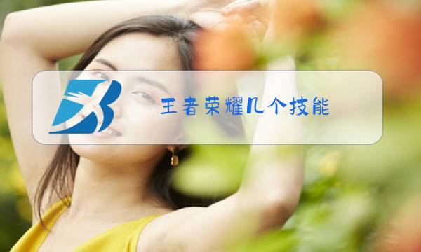 王者荣耀几个技能图片