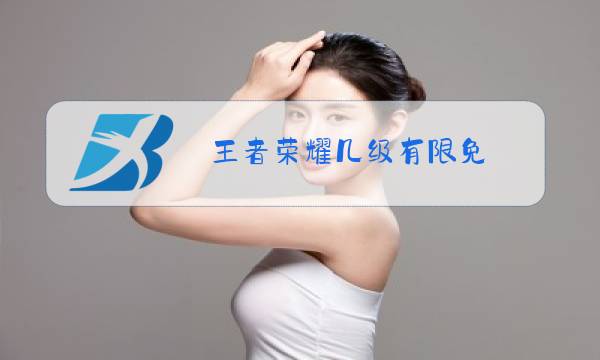 王者荣耀几级有限免图片