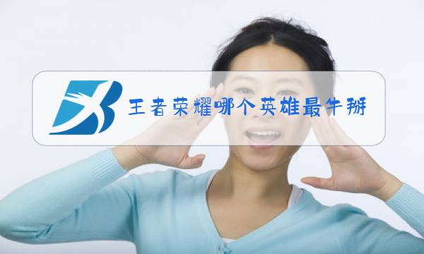 王者荣耀哪个英雄最牛掰图片