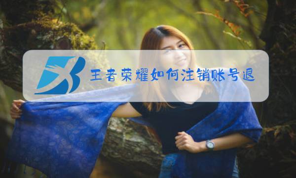 王者荣耀如何注销账号退款图片