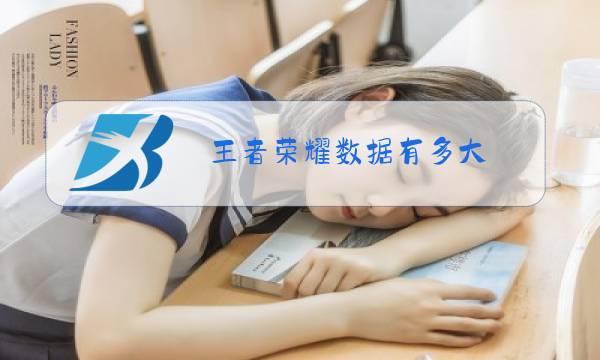 王者荣耀数据有多大图片