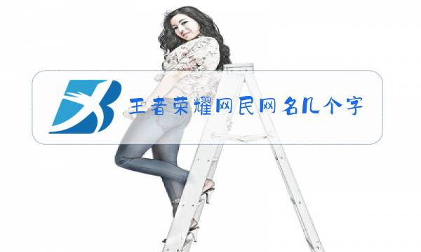 王者荣耀网民网名几个字图片