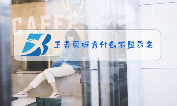王者荣耀为什么不显示名字图片
