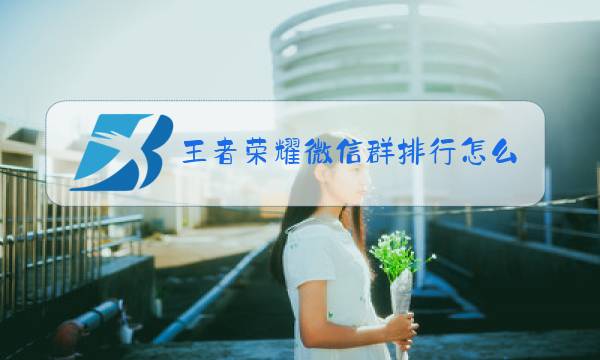 王者荣耀微信群排行怎么关闭图片