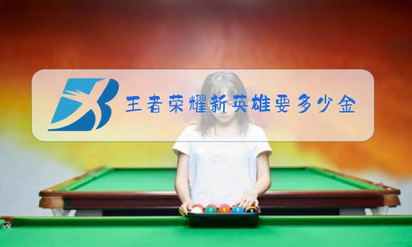 王者荣耀新英雄要多少金币图片