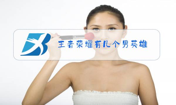 王者荣耀有几个男英雄