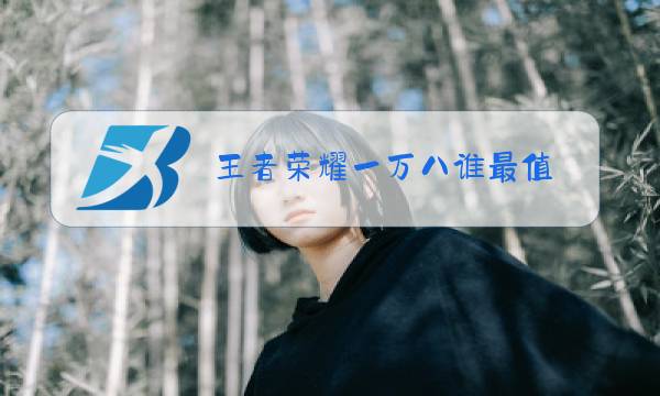 王者荣耀一万八谁最值图片