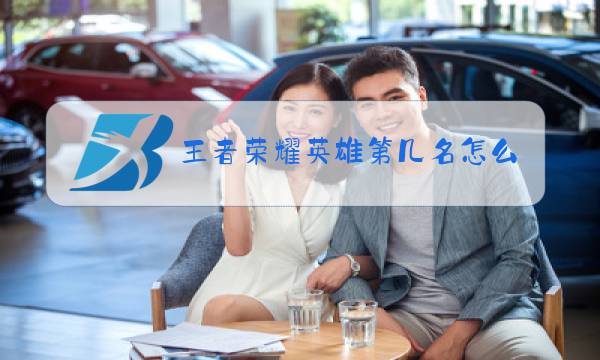 王者荣耀英雄第几名怎么看图片