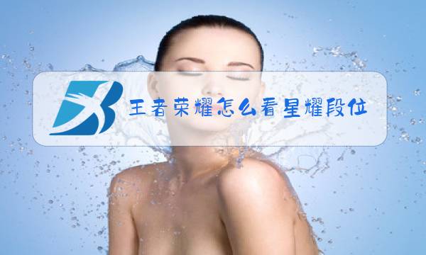 王者荣耀怎么看星耀段位打排位图片