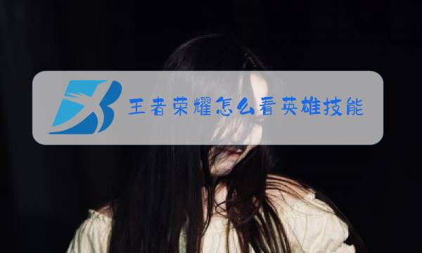 王者荣耀怎么看英雄技能冷却上限图片