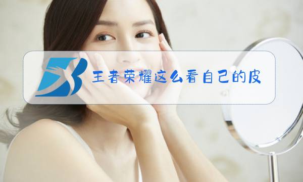 王者荣耀这么看自己的皮肤