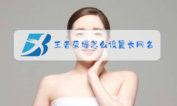 王者荣耀怎么设置长网名图片