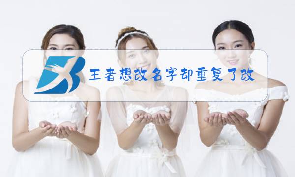 王者想改名字却重复了改怎么办图片