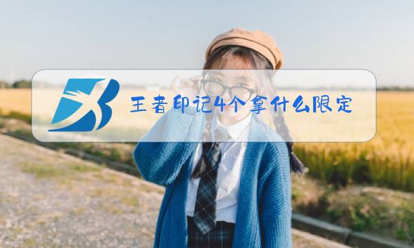 王者印记4个拿什么限定皮肤图片