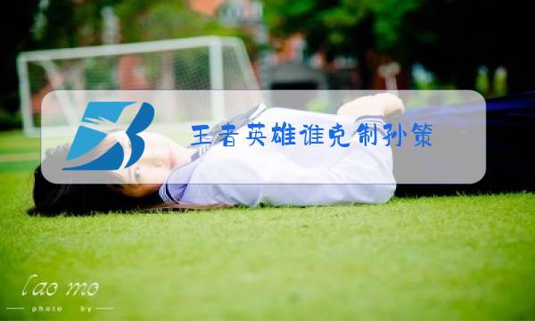 王者英雄谁克制孙策图片