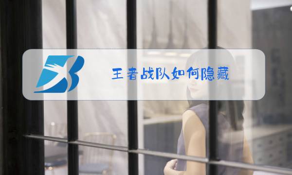 王者战队如何隐藏图片