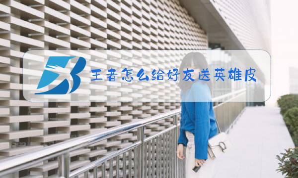 王者怎么给好友送英雄皮肤图片