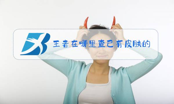 王者在哪里查已有皮肤的图片