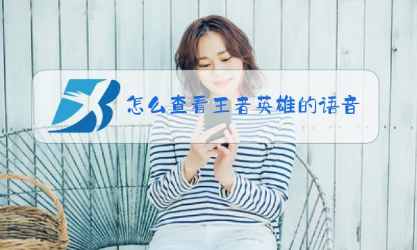 怎么查看王者英雄的语音包图片