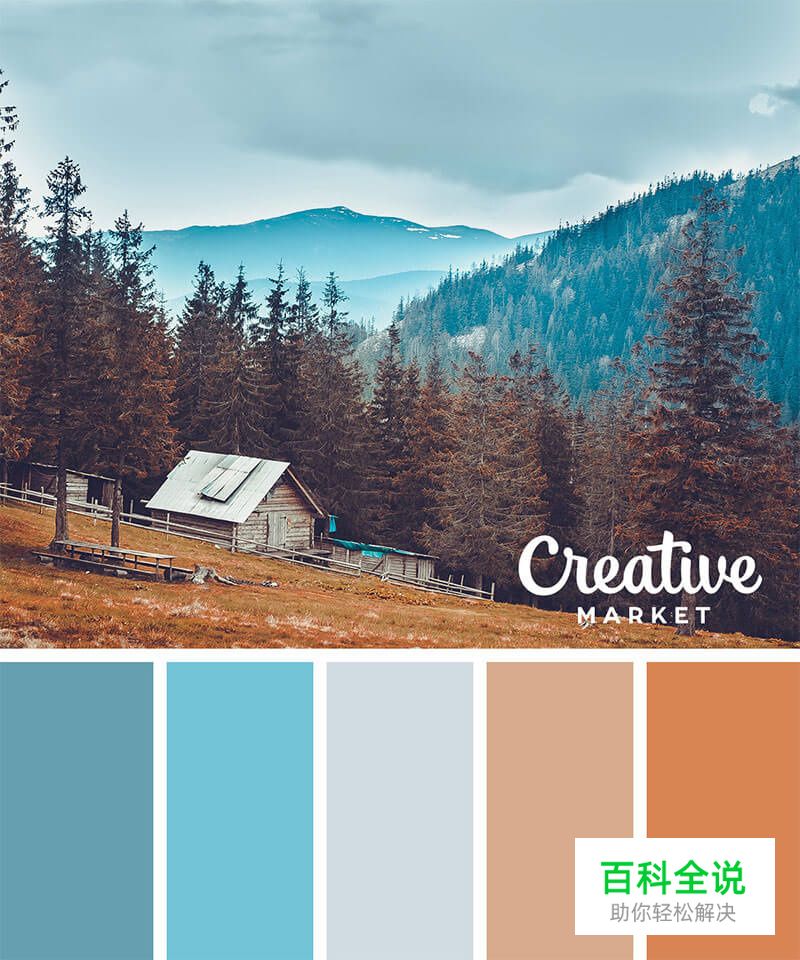 14个以秋为主题的配色方案