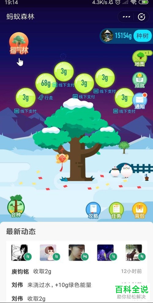 2019年支付宝怎么在蚂蚁森林集五福