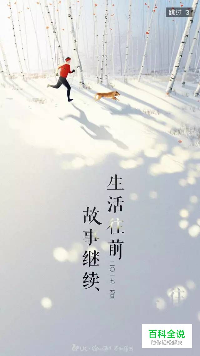 2017年，元旦节闪屏欣赏～