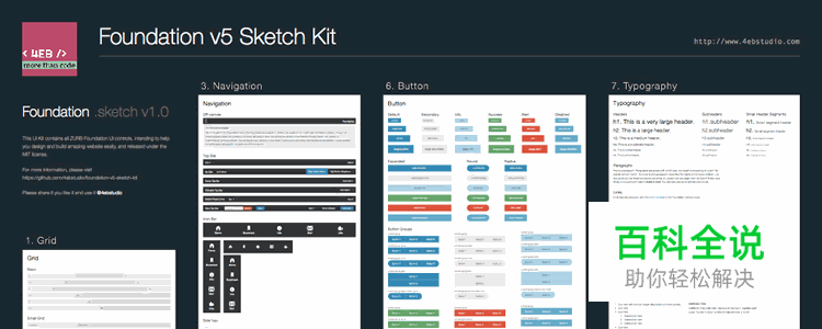 2017年50个免费的WEB UI 套件及模版［第一季度］