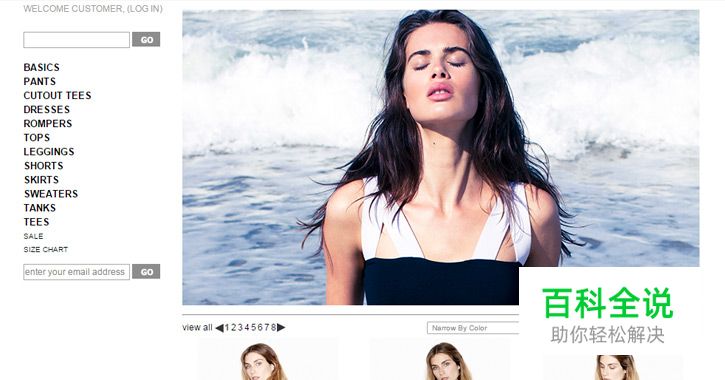 20个国外漂亮的电商网站设计