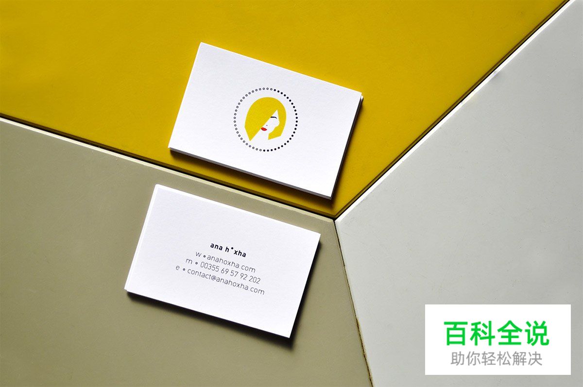 20款极简风格名片设计作品欣赏