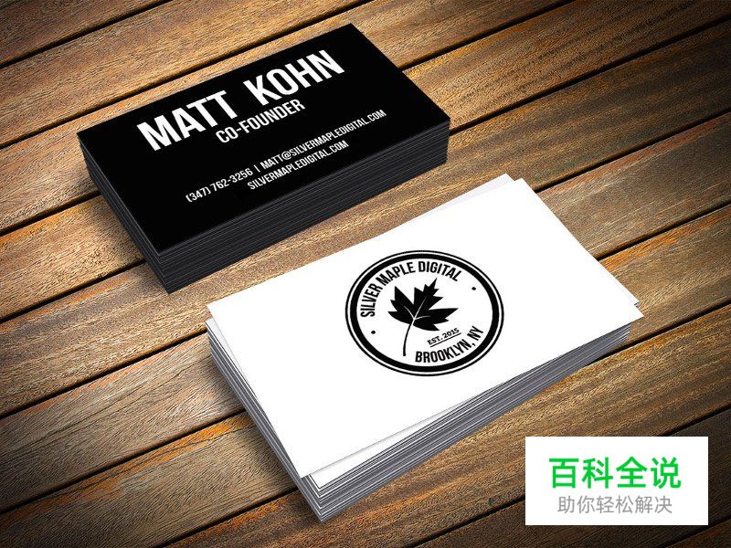 20款极简风格名片设计作品欣赏